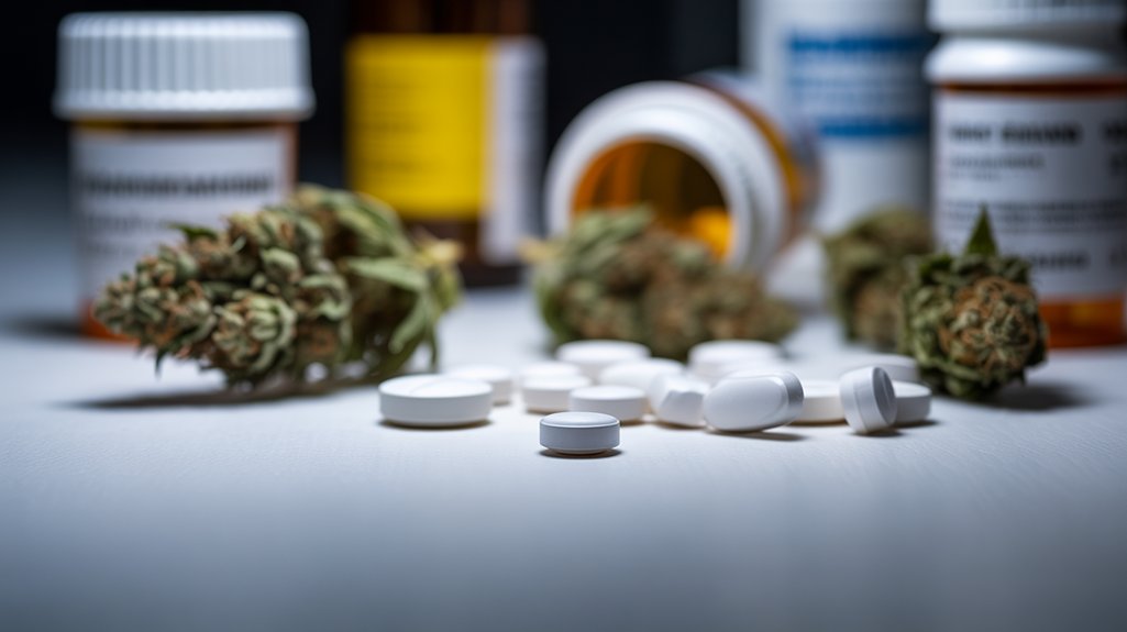 delta 9 thc opioid interactions